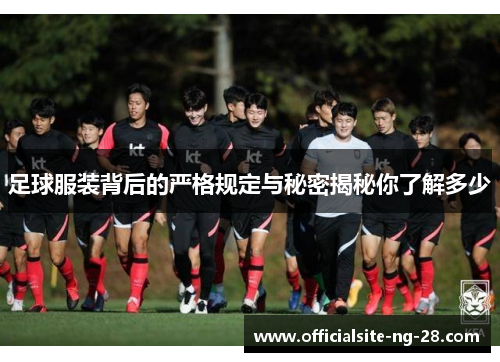 足球服装背后的严格规定与秘密揭秘你了解多少